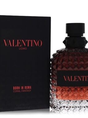Valentino Uomo Born in Roma Coral Fantasy Eau de Toilette - Coral, Black